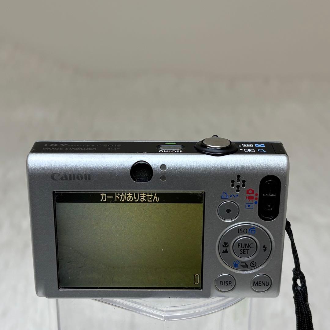 Canon カメラ　IXY 20IS PC1271 シルバー　 コンデジ　動作品