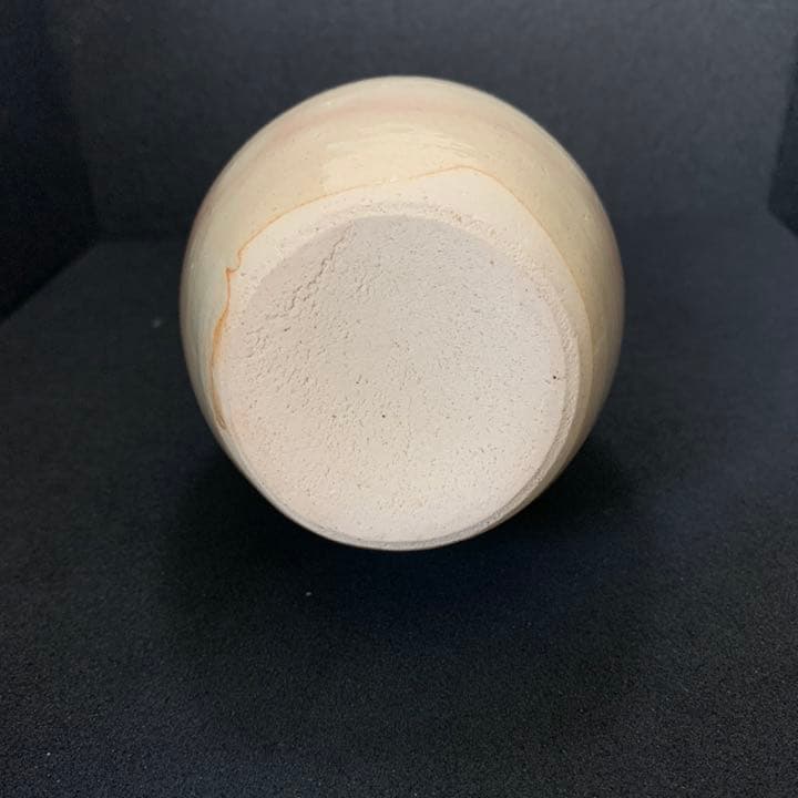 萩焼深川本窯　12代　田原陶兵衛　七宝透し杓立　　杓立