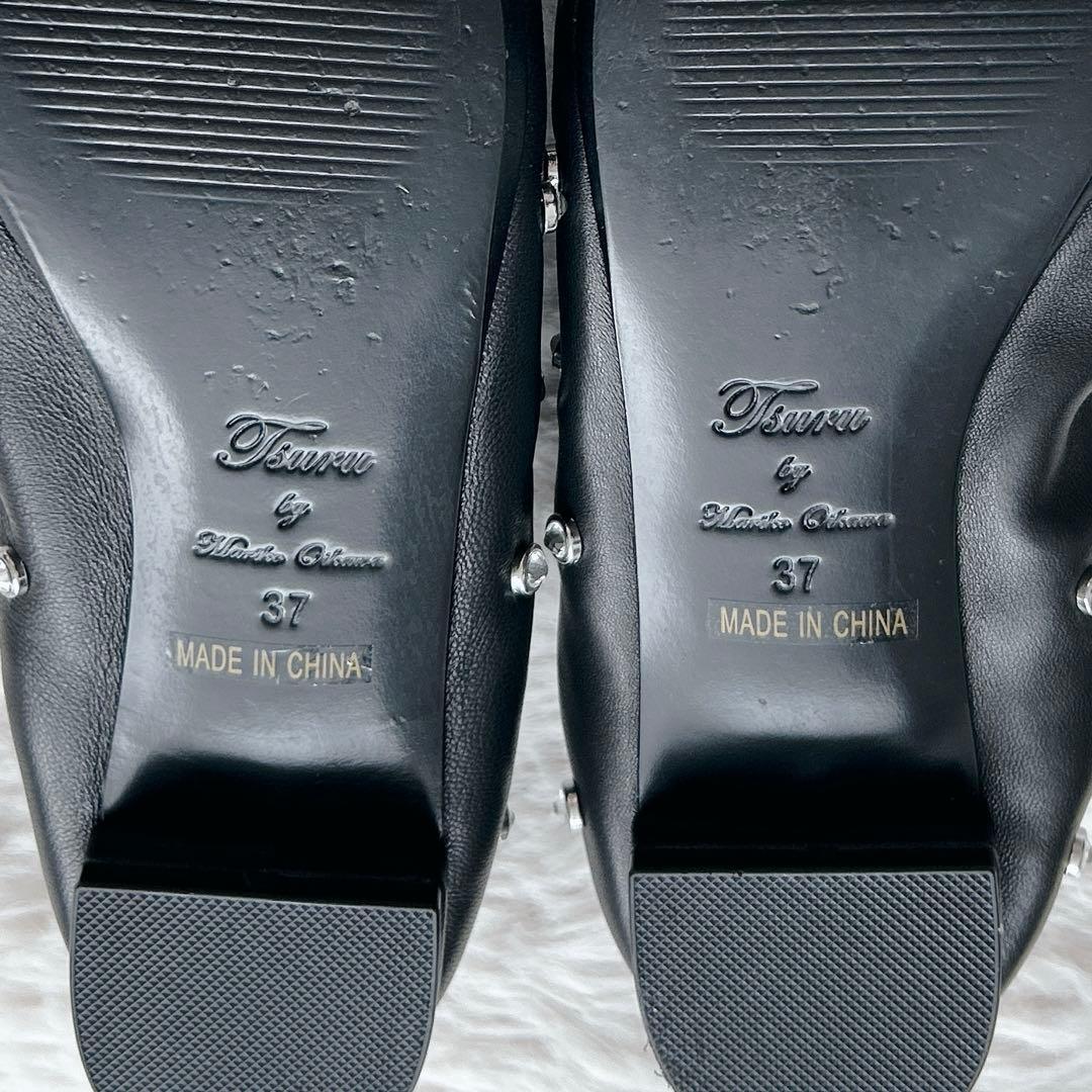 本革✨ツルバイマリコオイカワ★Millenia フラットシューズ　バレエシューズ