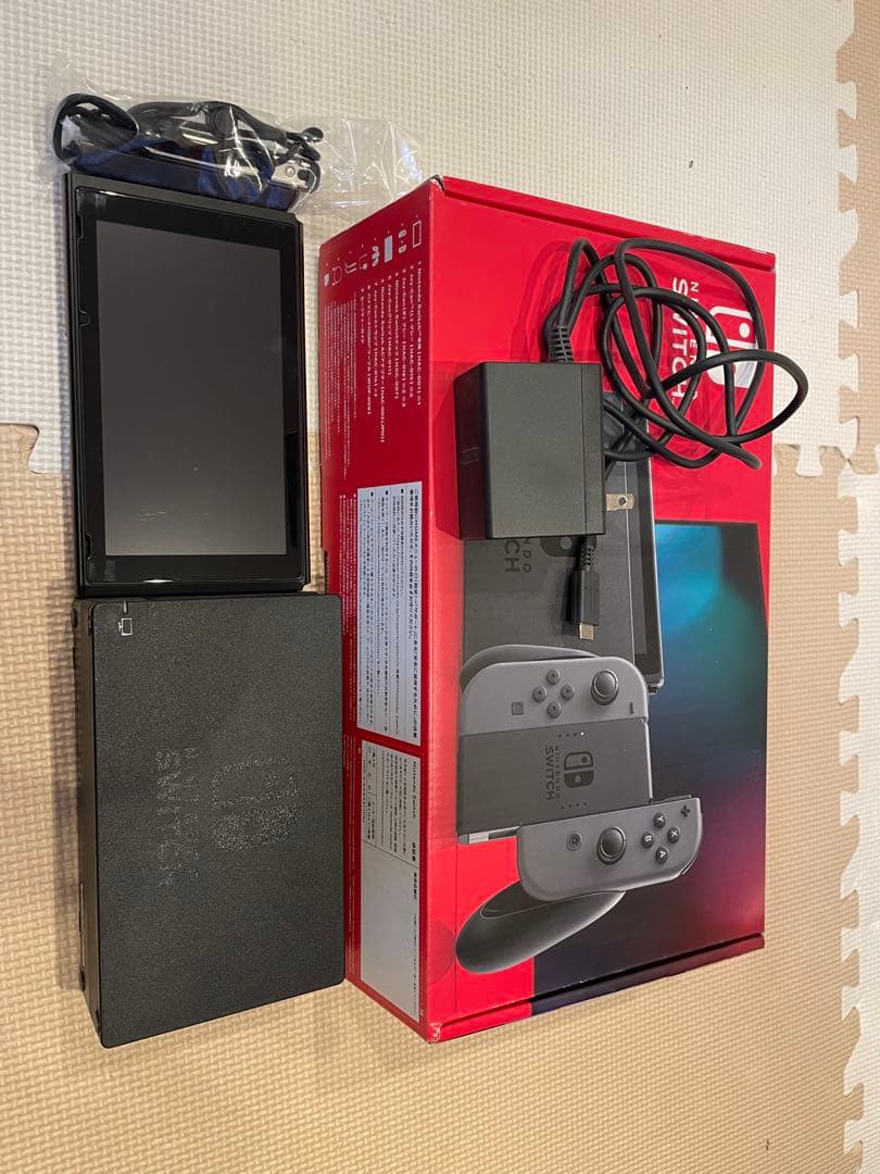 ル*ュ様 完品　Nintendo Switch 本体　バッテリー強化　付属品有り