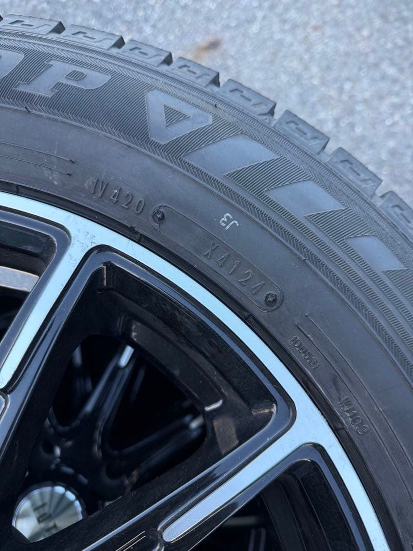 mak【ダンロップ24年製/タイヤホイールセット】スタッドレス