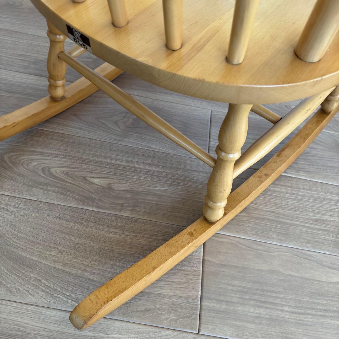 柏木工 美品 希少ナチュラルカラー ロッキングチェア アンティーク 送料無料