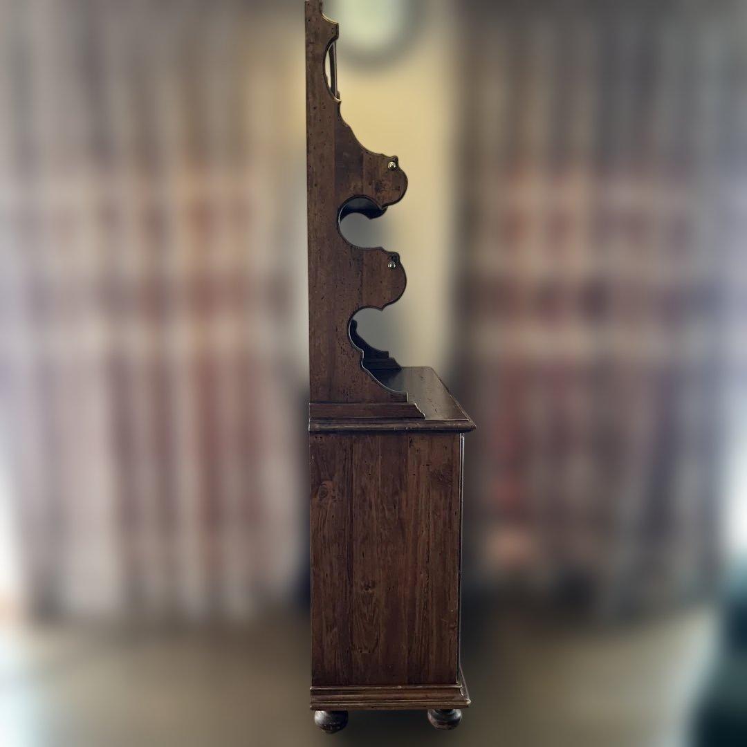 英国アンティーク　カップボード　飾り棚