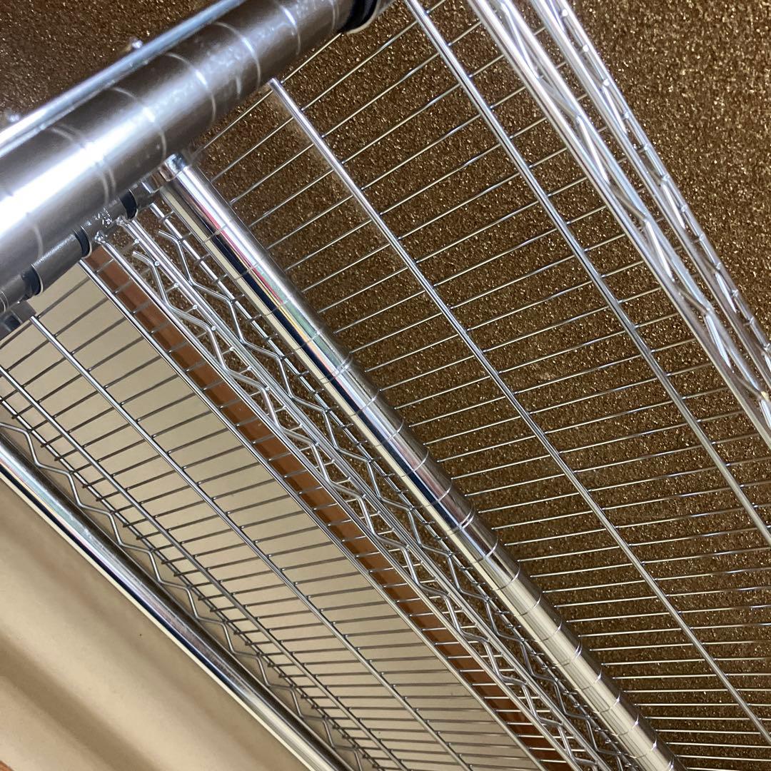 R★ルミナス　大きくて頑丈なスチールラック　高さ2m10