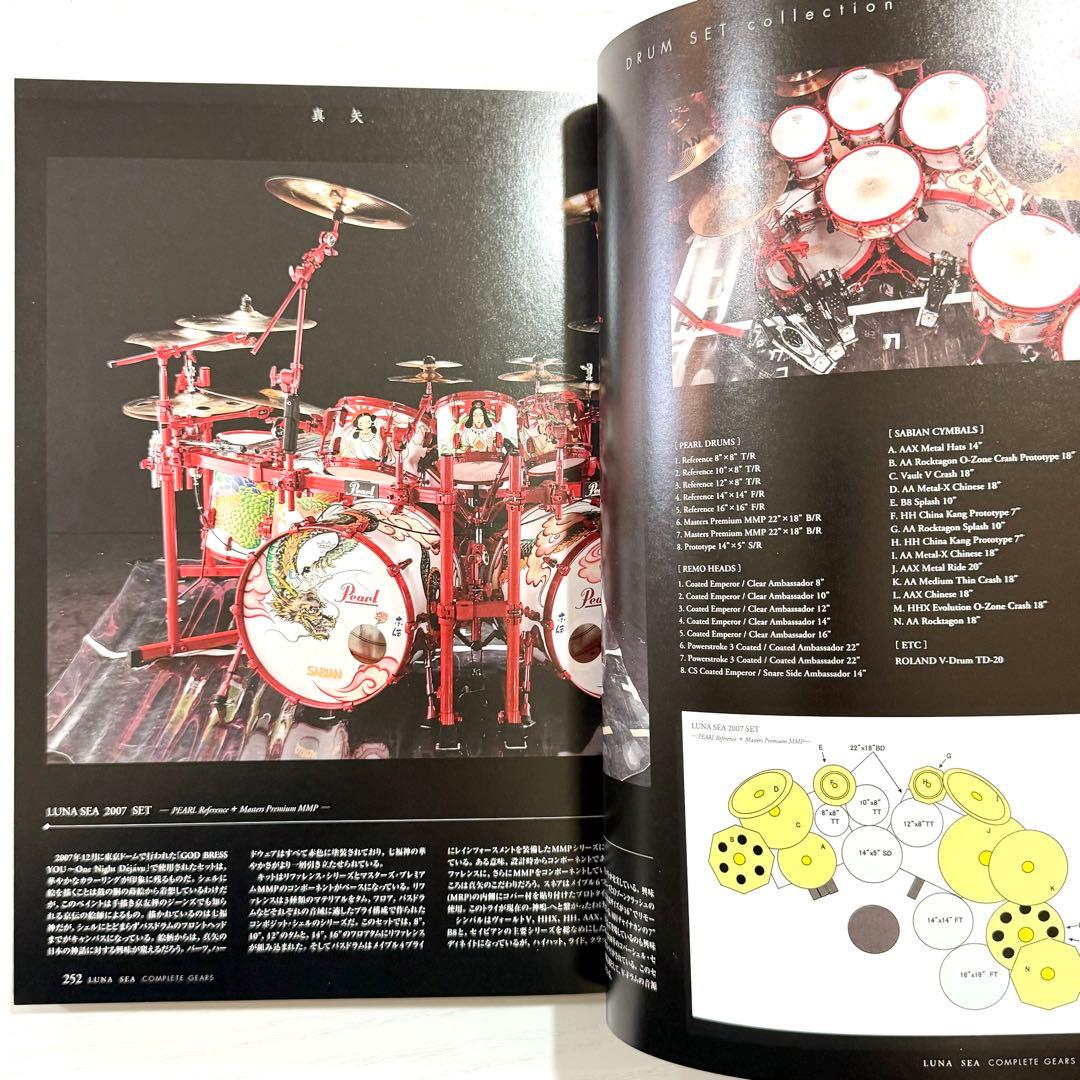 LUNA SEA COMPLETE GEARS バンド PLAYER別冊 スコア