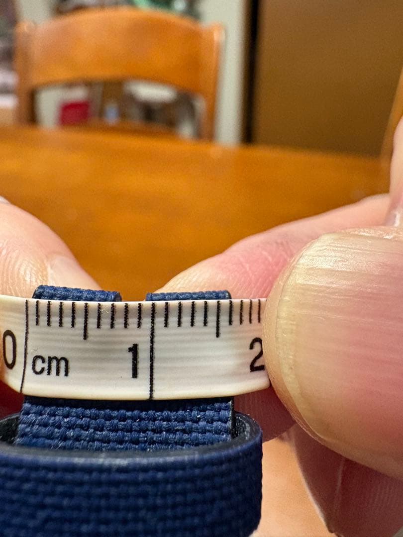 ZENITH ネイビー レザーベルト