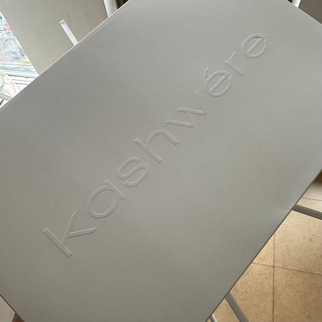 kashwere カシウエア ハーフブランケット　ダマスク ブランケット