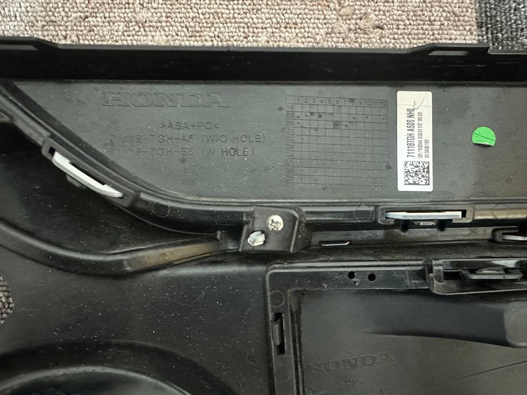 FK8 シビック タイプR 後期 純正 フォグ ガーニッシュ