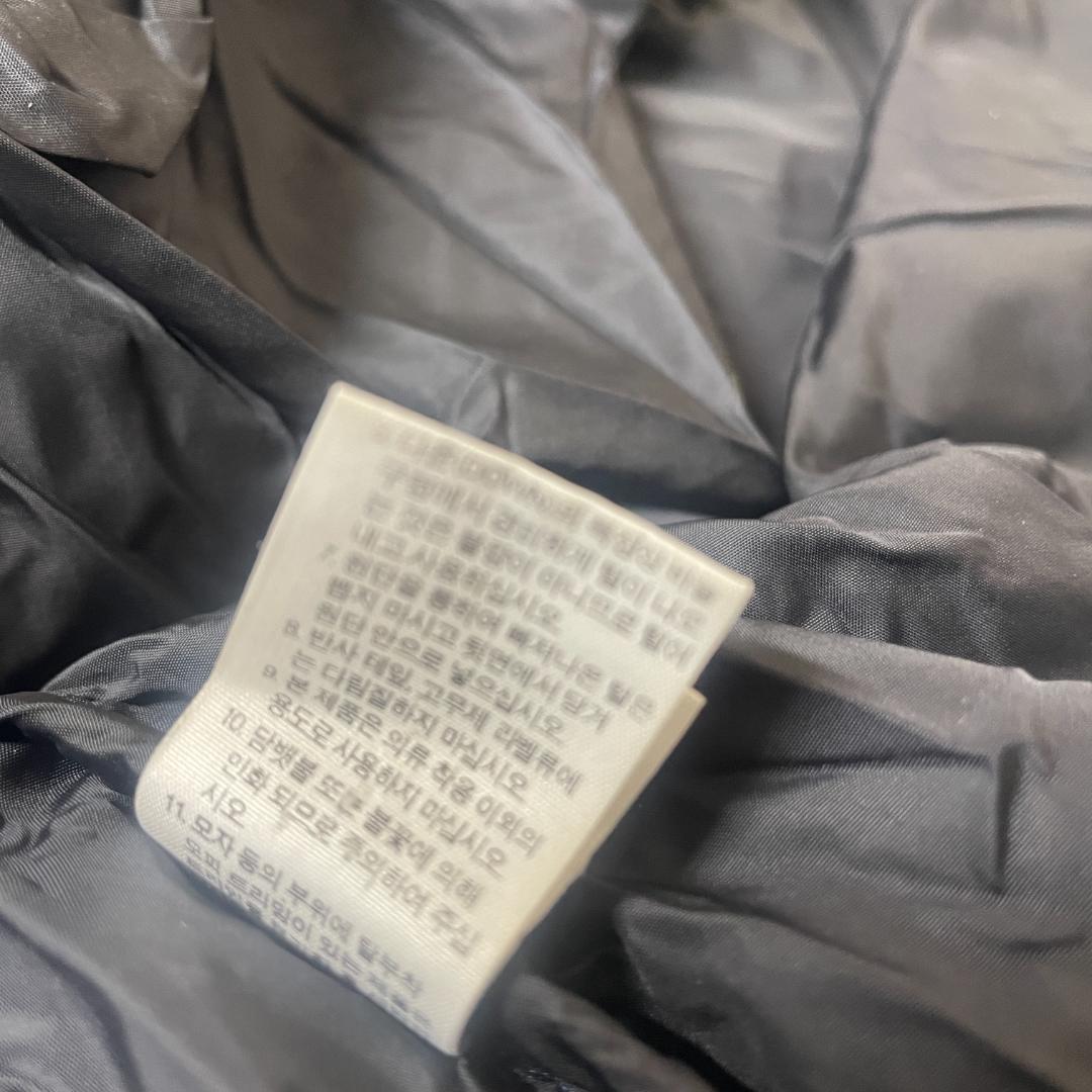 ★The North Face 700 ダウンジャケット ヌプシ M黒紺 E3★