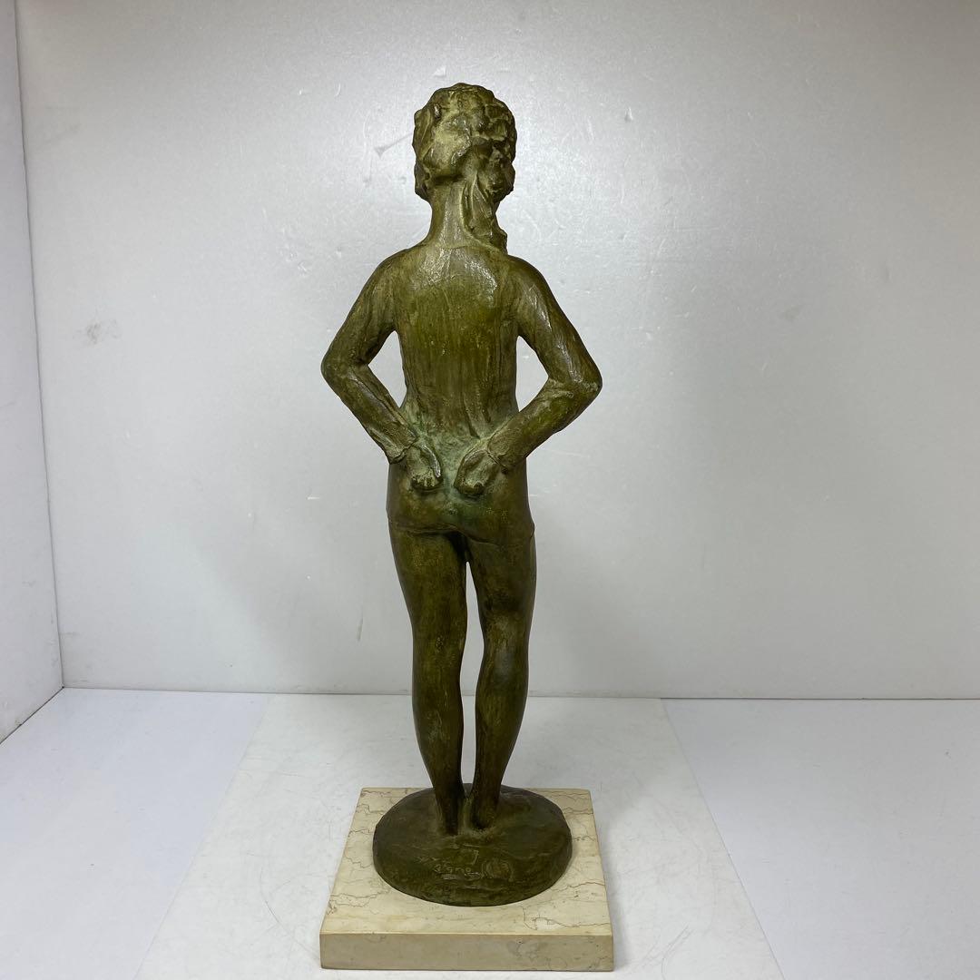 高野佳昌　ブロンズ　高さ約47.4㎝　トニエ　東さ7-0809☆2F