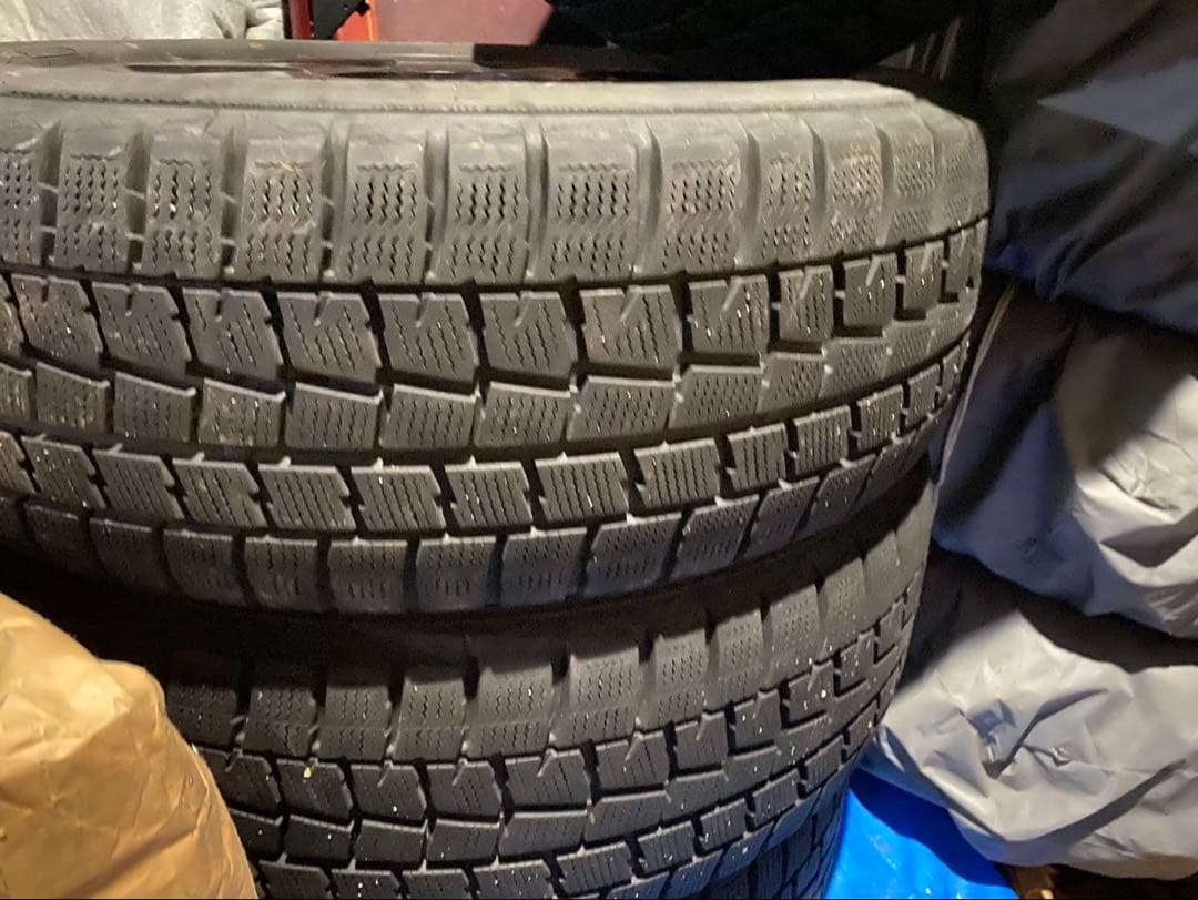 スタッドレスタイヤホイール４本セット　ダンロップ　　WM01 17インチ