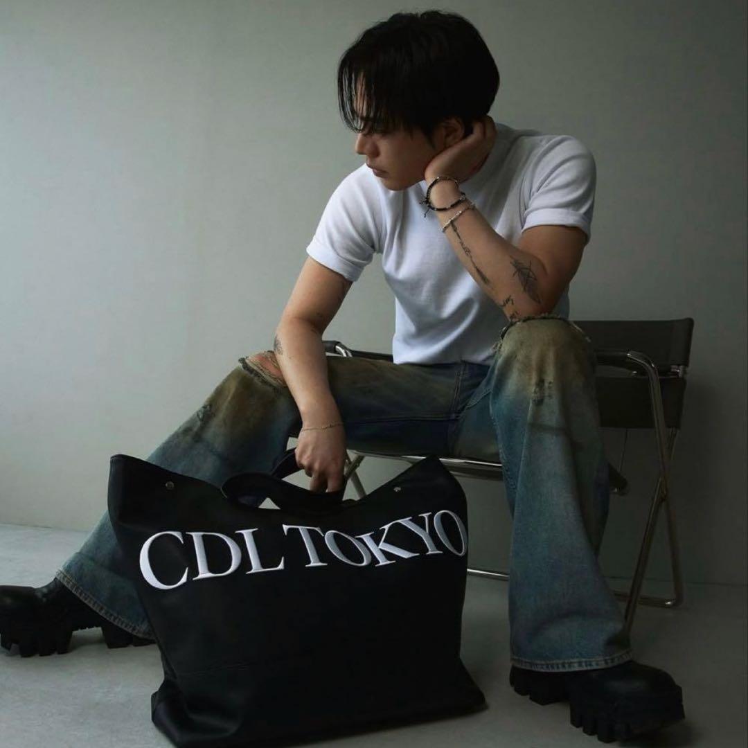 【みー】CDL TOKYO Faux Leather Travel Bag