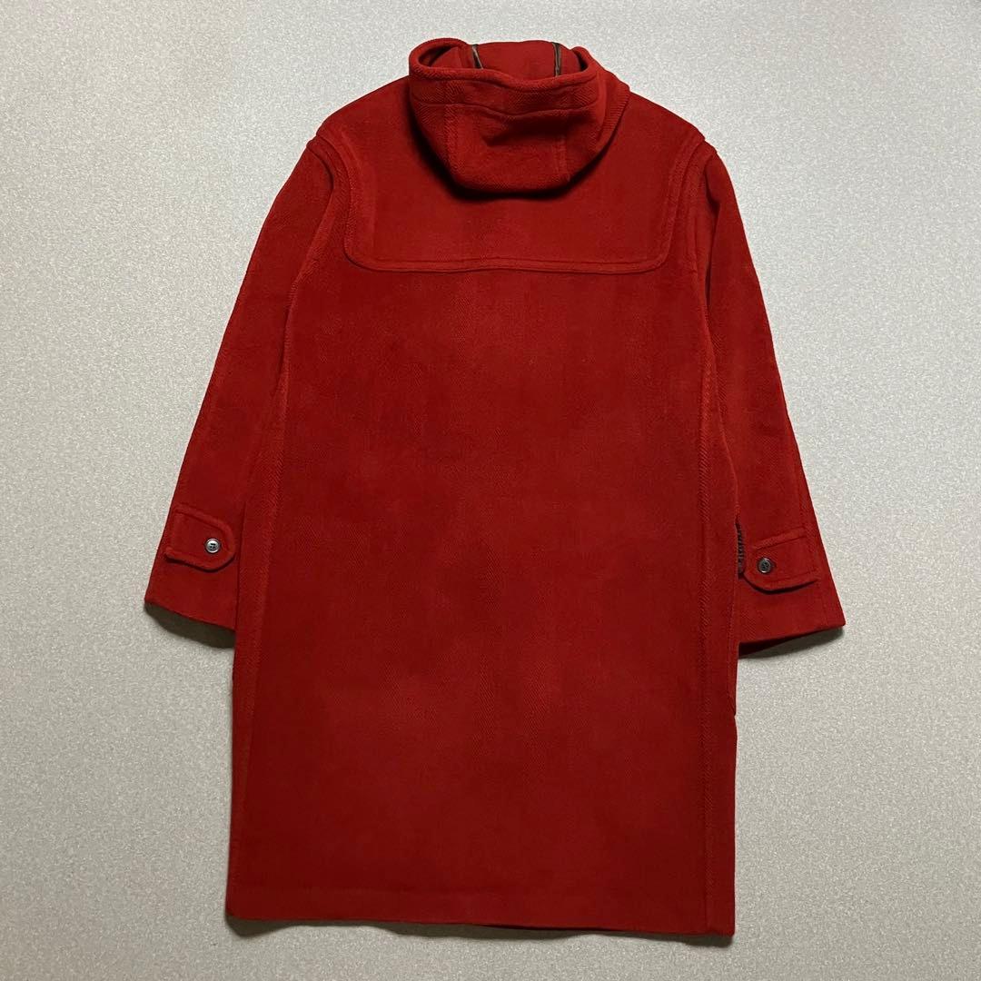 希少✨グローバーオール キングストン ヘリンボーン ダッフルコート 英国製 赤