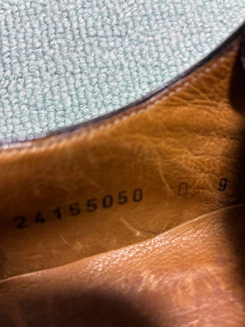 Santoniサントーニ レザー ドレスシューズ