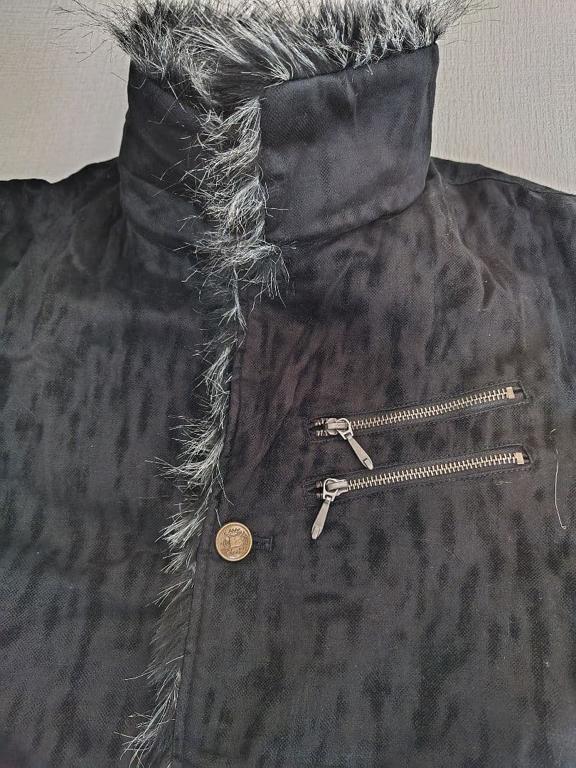 y2k ビジュアル系 ファーコート 平成 　archive ゴシックpunk