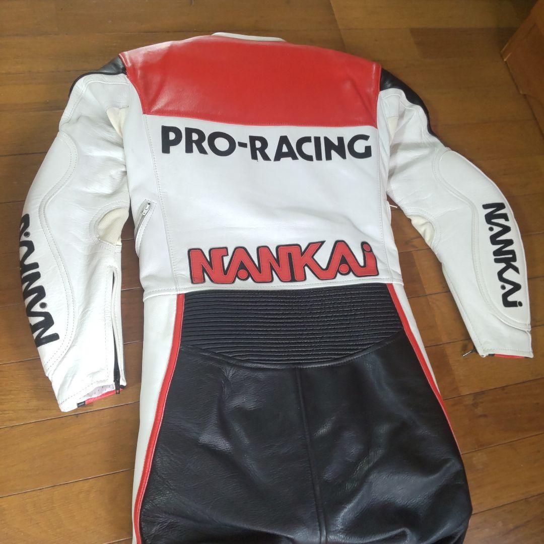 「23日までの出品」南海部品 革つなぎ Top-Rider サイズS