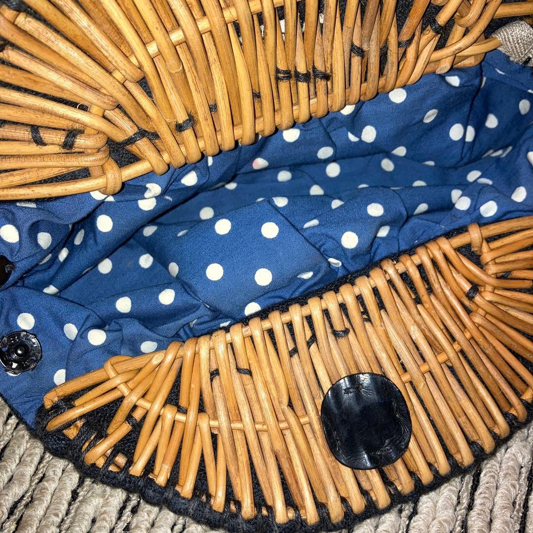 ebagos エバゴス　カゴバッグ　クラッチバッグ