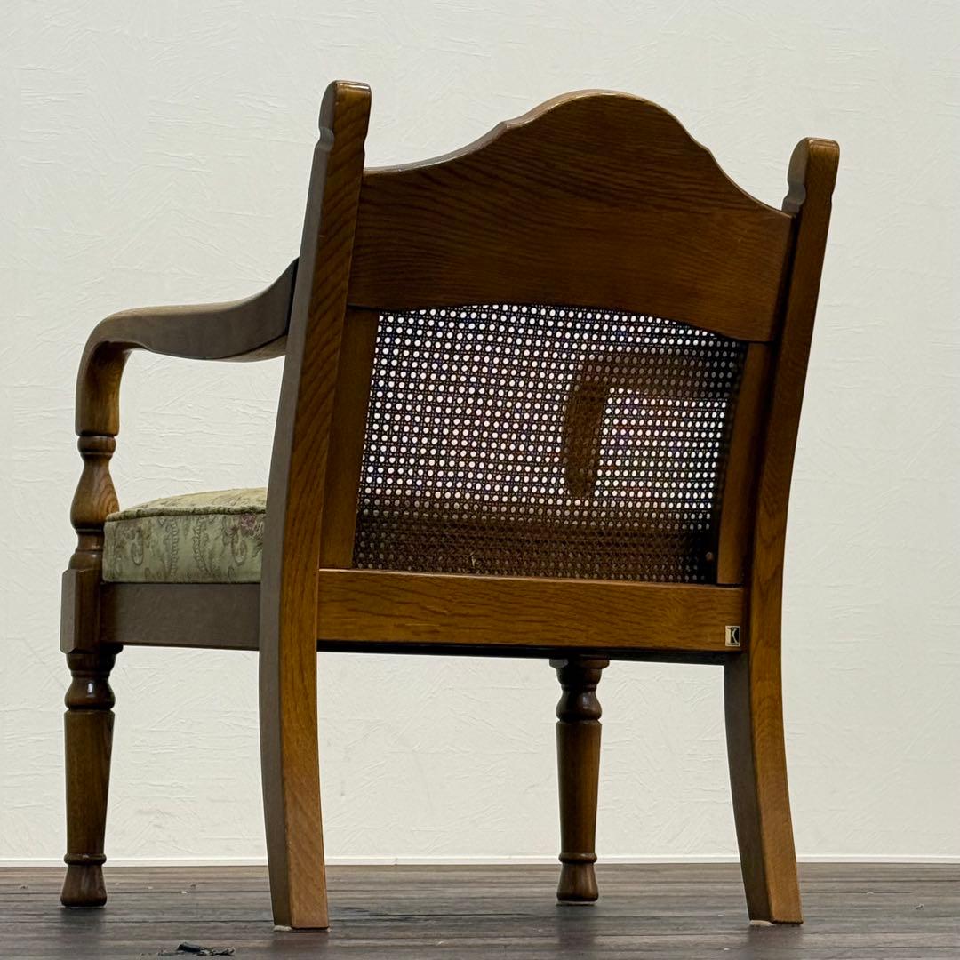 H112K30b 飛騨産業 HIDA キツツキマーク 1人掛けソファ