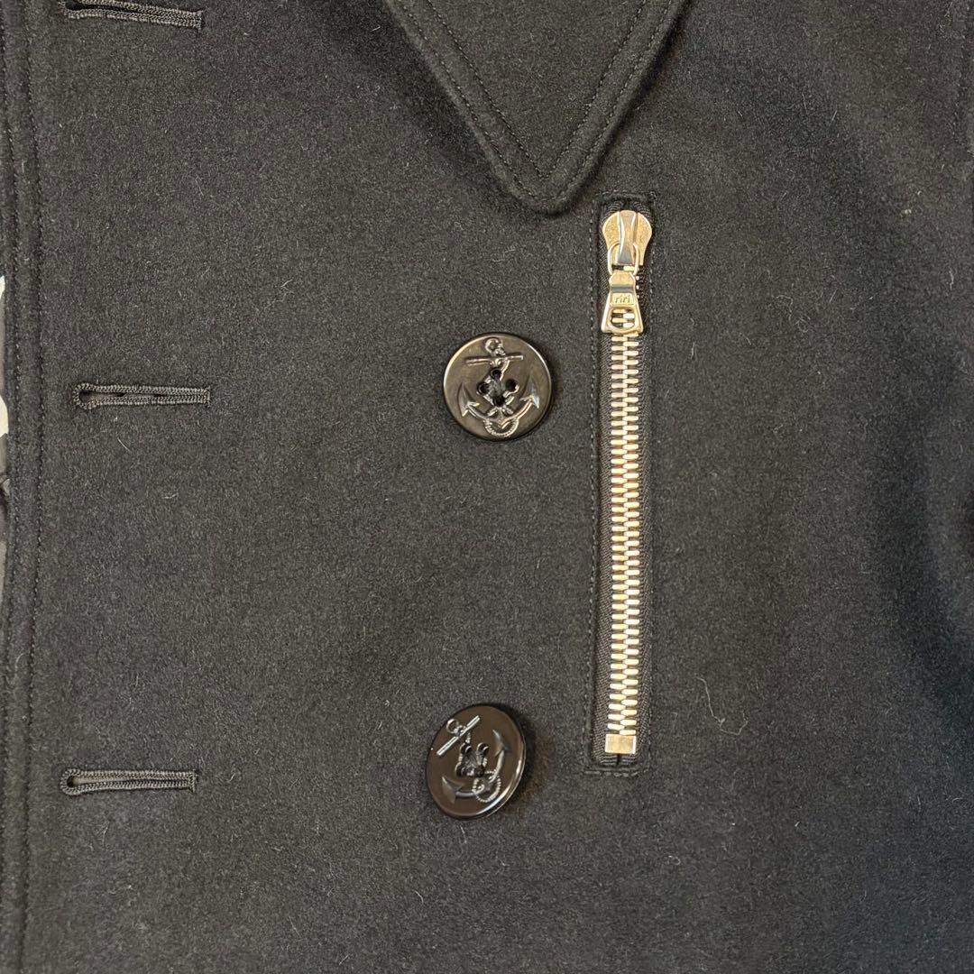 【美品】 uniform experiment ピーコート サイズ1 ブラック