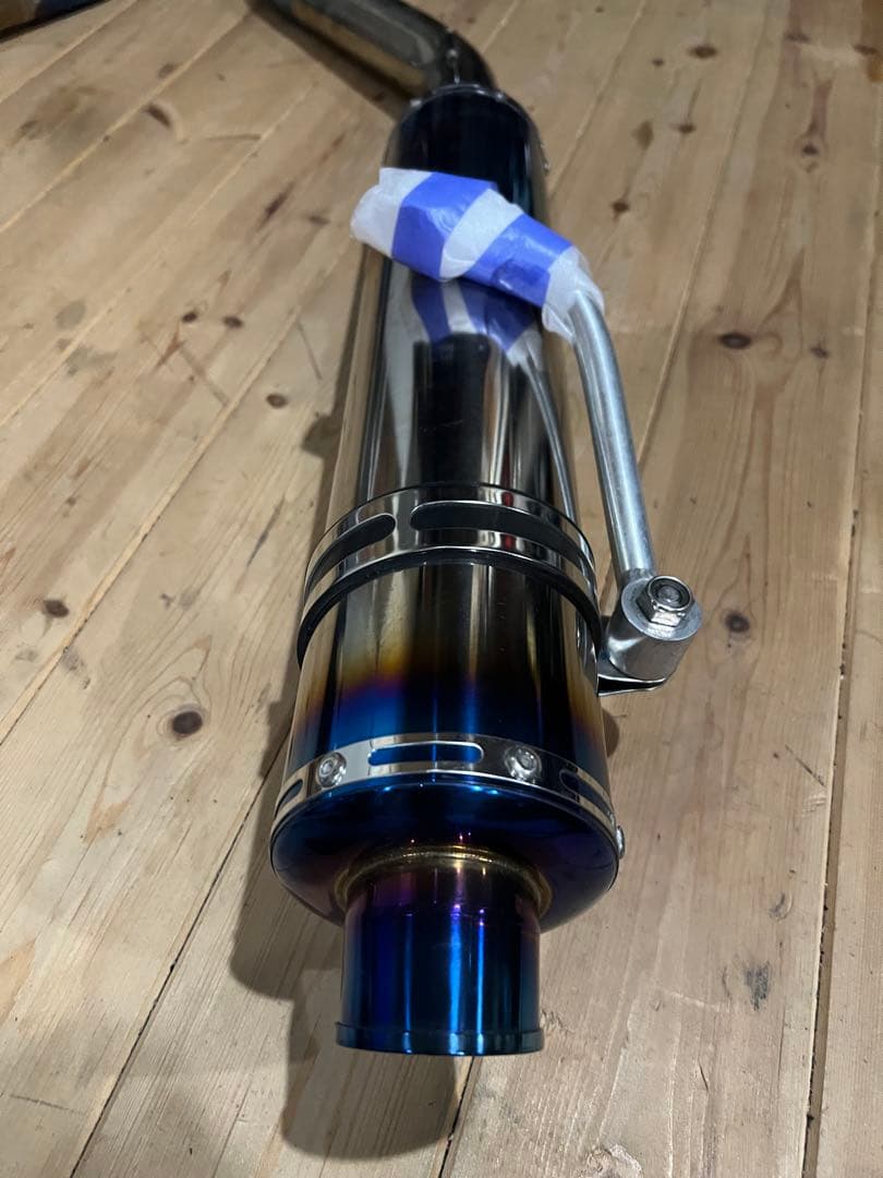 終了K-Factory チタンデュアルマフラー　X4 HONDA