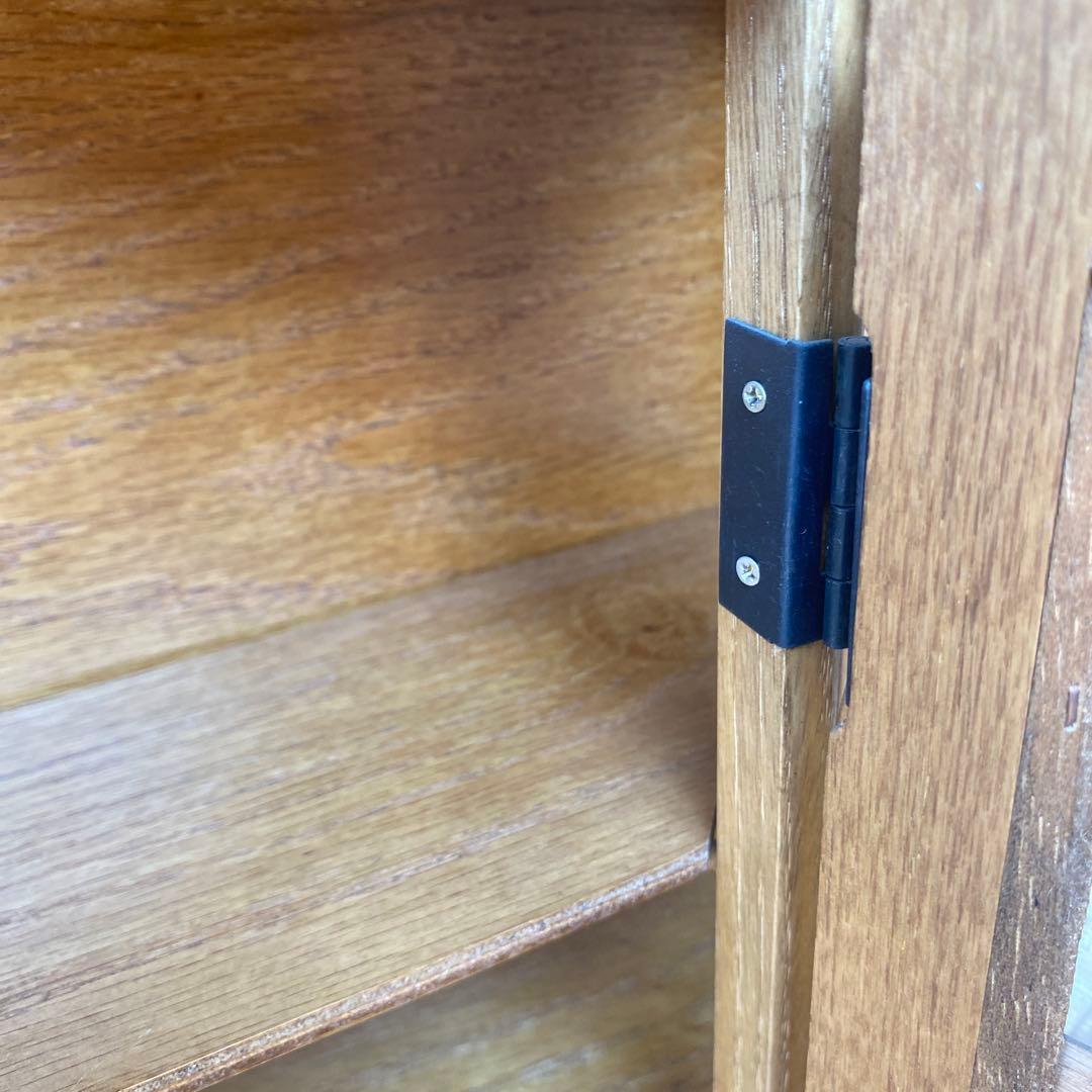 ヴィンテージ 壁掛け ウォールキャビネット ガラスケース