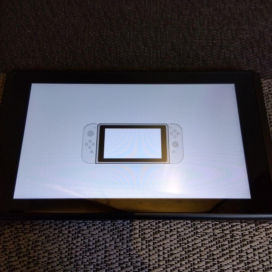 Nintendo Switch 本体 バッテリー強化版 動作確認済 ※グリップ欠