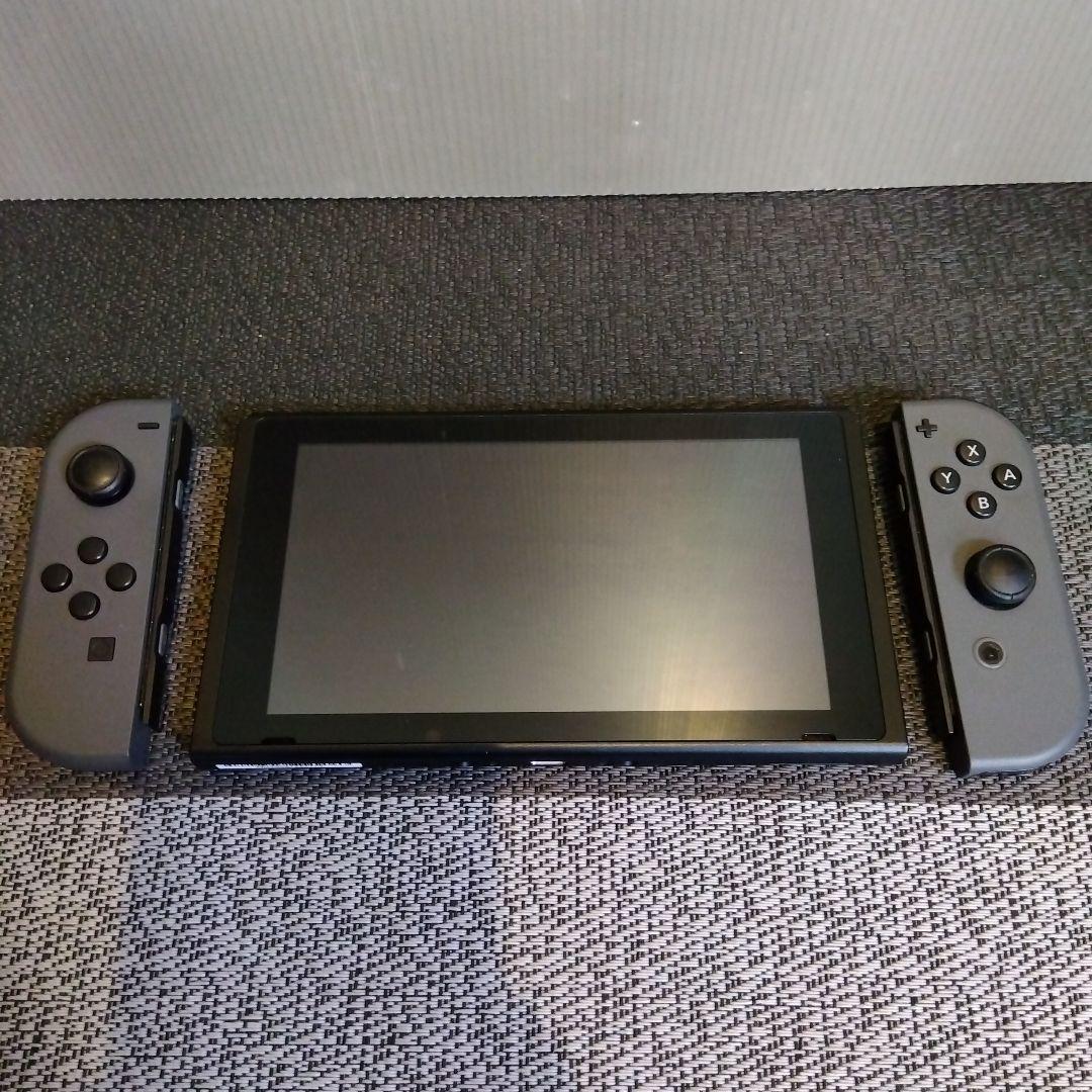 Nintendo Switch 本体 バッテリー強化版 動作確認済 ※グリップ欠