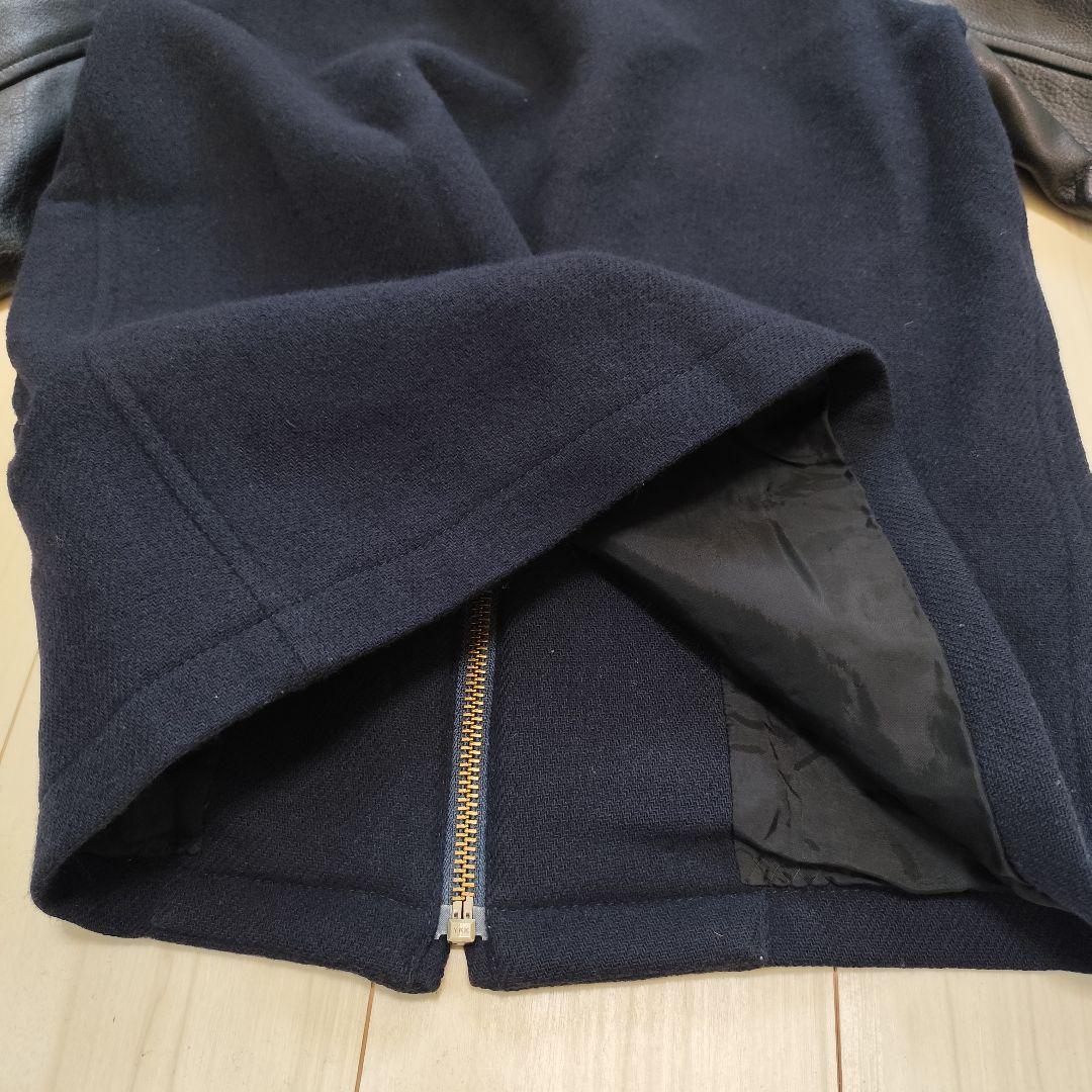 織*道様 RonHerman ロンハーマン スタジャン ウール×本革 M 定価1