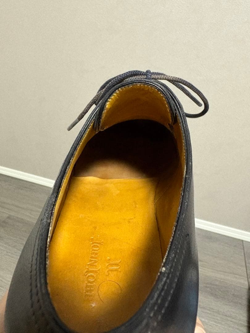 【最終値下】ジョンロブ6E 【8695ラスト/バッファローレザー/RUSSEL】