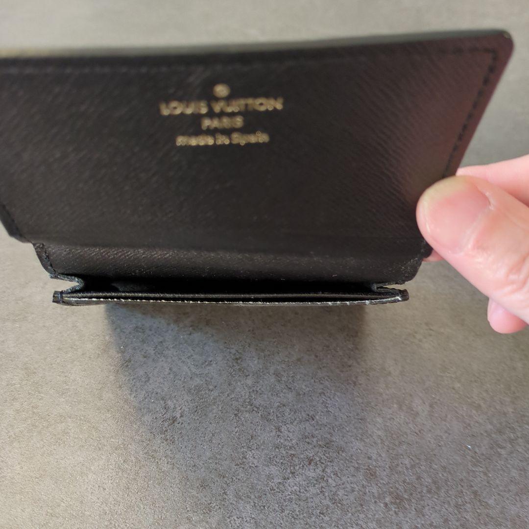ト*う様 【LOUIS VUITTON】カルトドゥヴィジット エピ ノワール 名