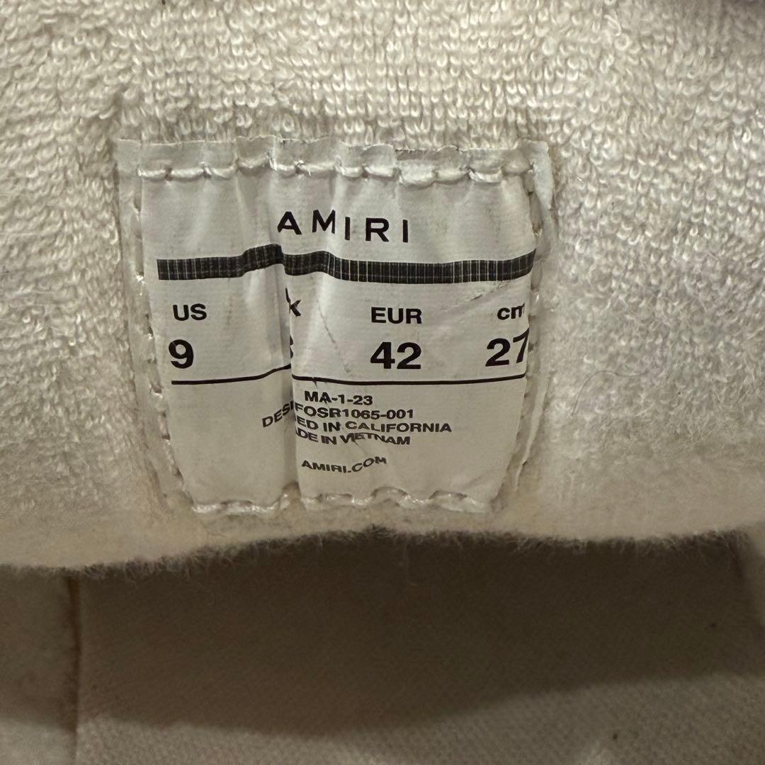 AMIRI QUAD BOMBER JACKET XL & クリスタルMA-1