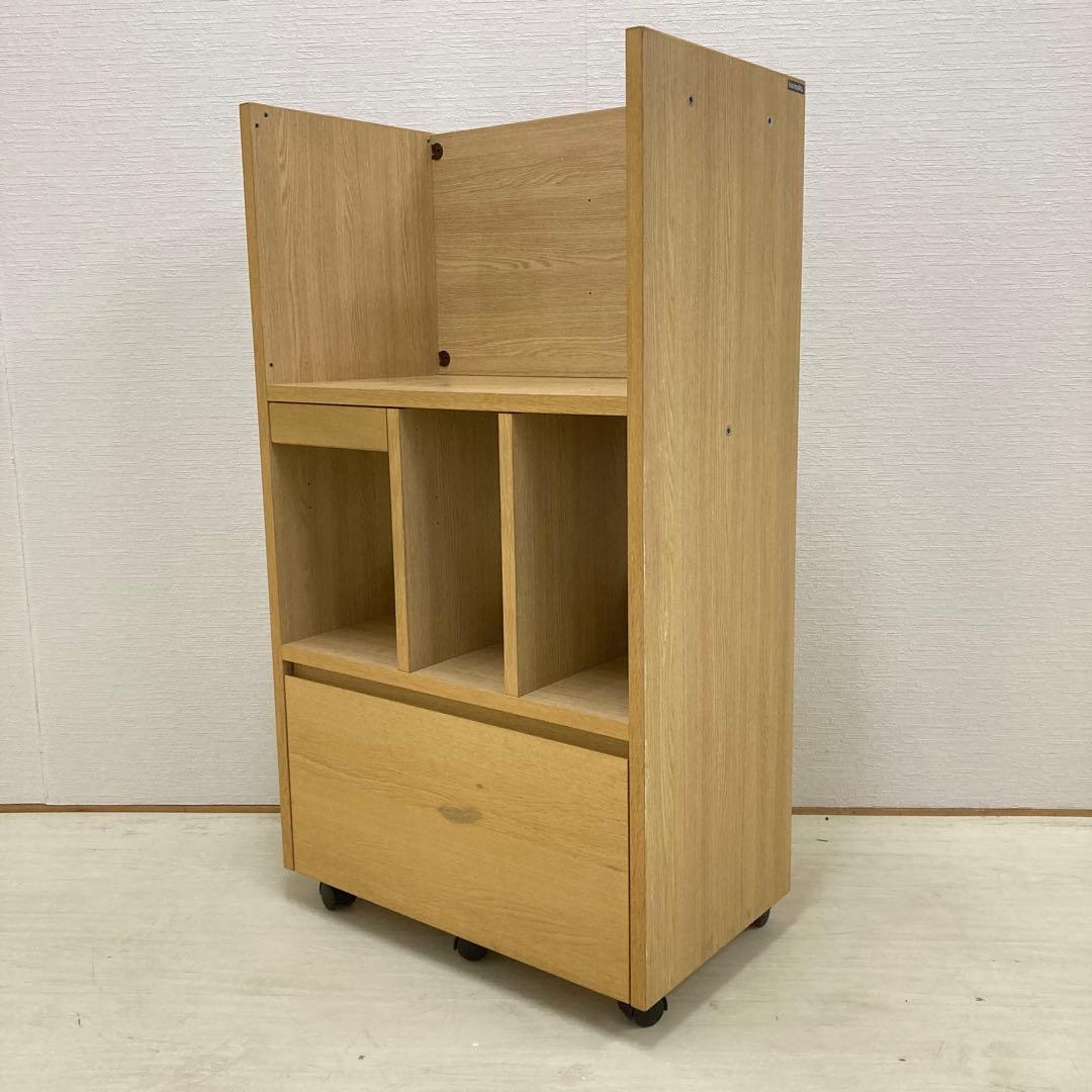 【カリモク】ボナシェルタ　マルチラック　ワゴン　多目的