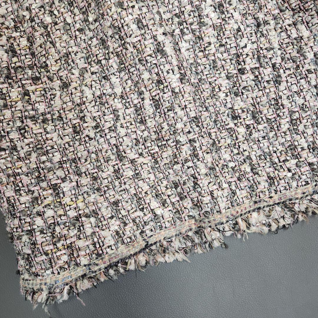 美品✨CHANEL ツイードジャケット 2004 シルバーボタン