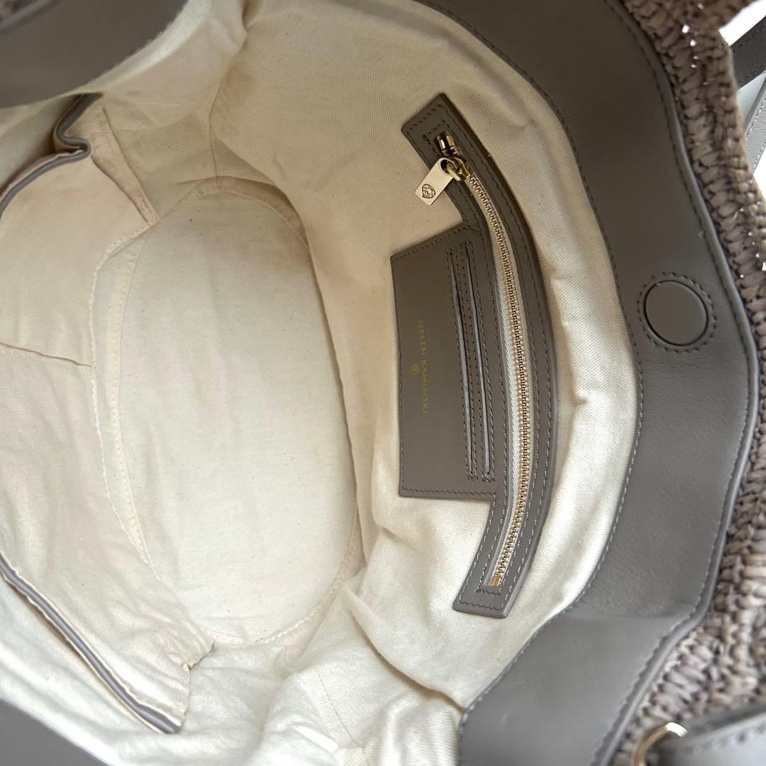 極美品✨ヘレンカミンスキー ラフィア トートバッグ CassiaS ショルダー付