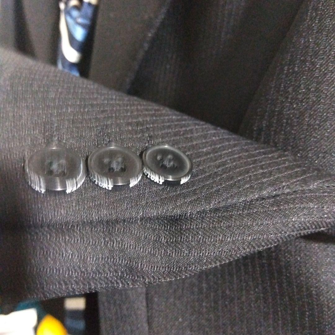 【極美品】ワンダーファクトリー 男の子 スーツ 5点セット 140E 黒 卒服