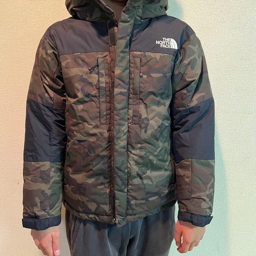やまのたみ　ザノースフェイス　キッズ　カモフラ バルトロ　ジャケット