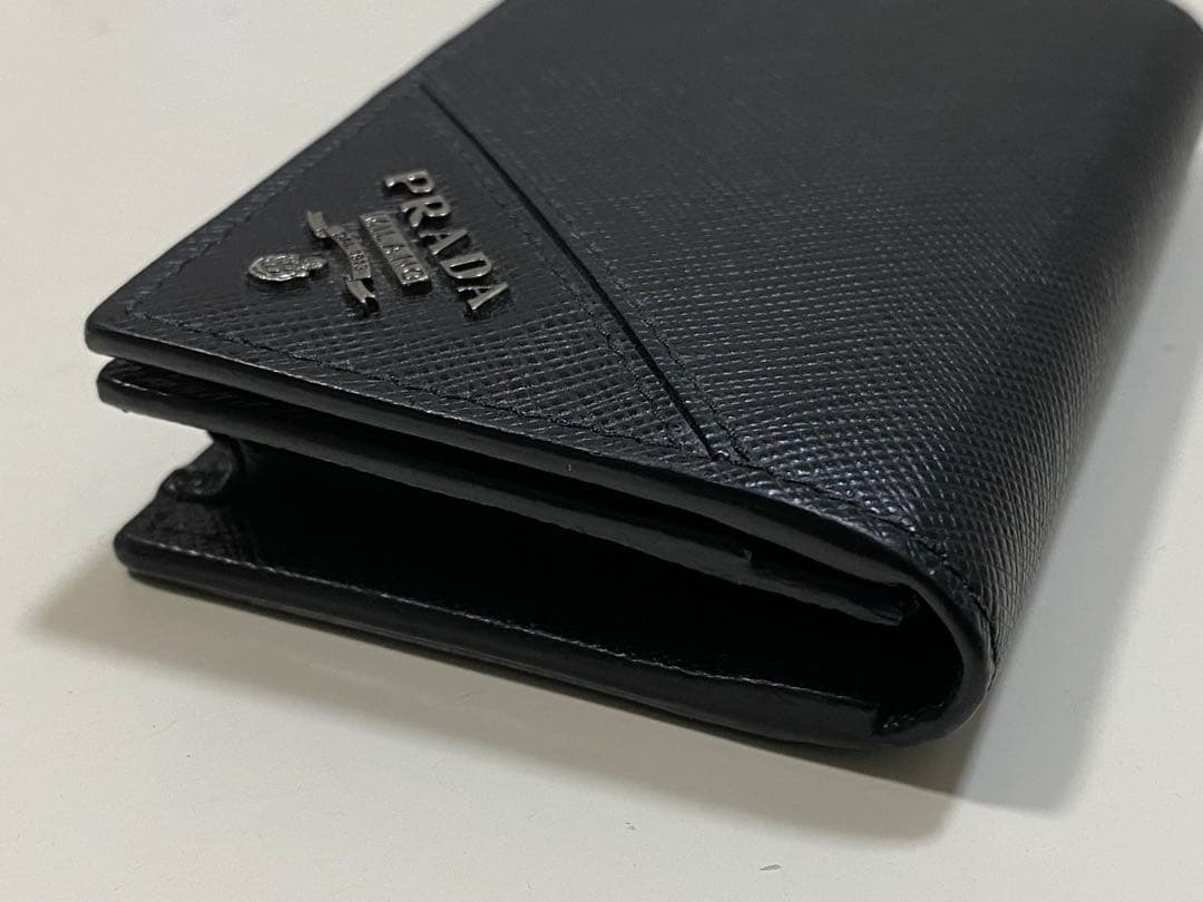 【最終値下】PRADA 名刺入れ メンズ サフィアーノレザー カードホルダー
