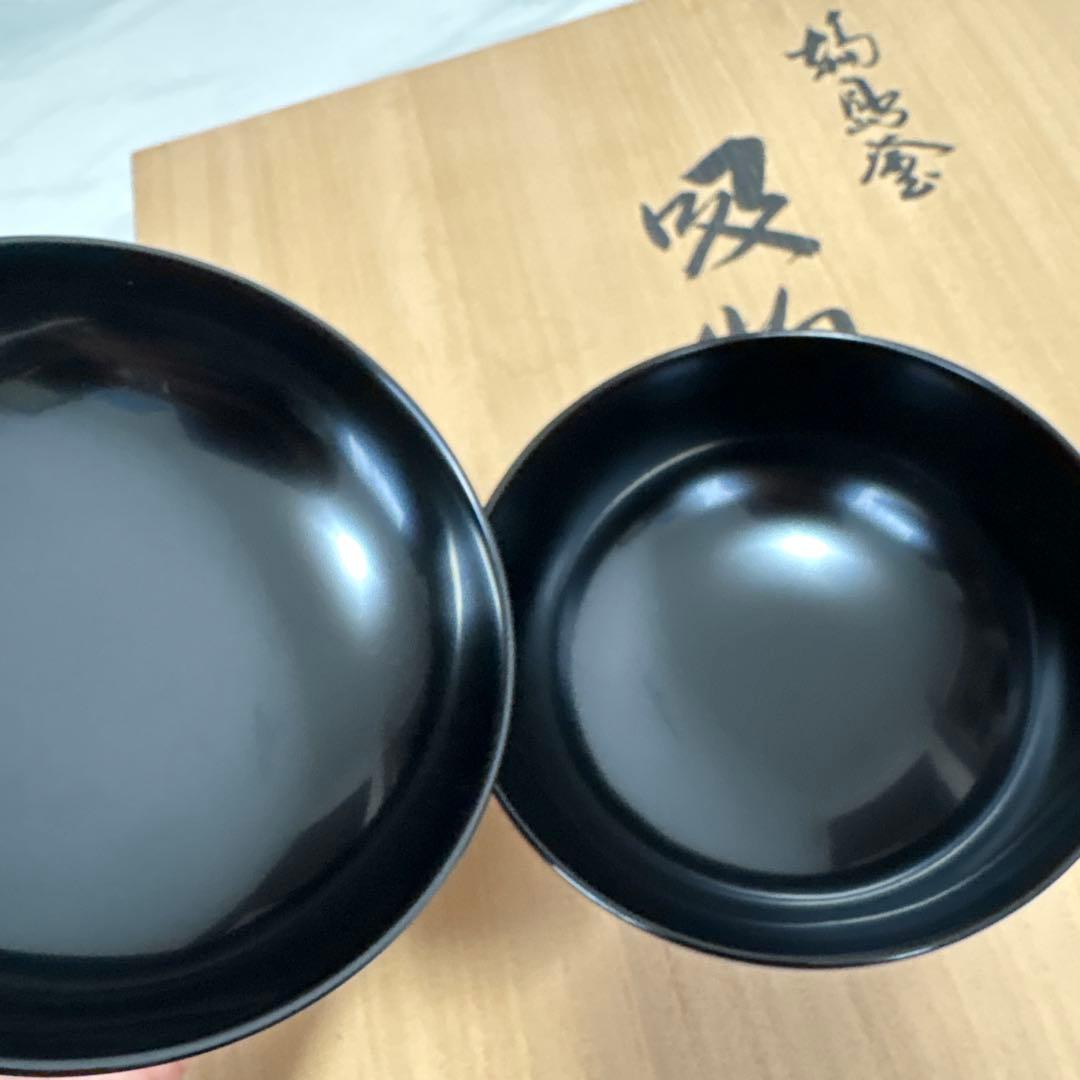 輪島塗 吸い物椀 5客セット / 木箱入り