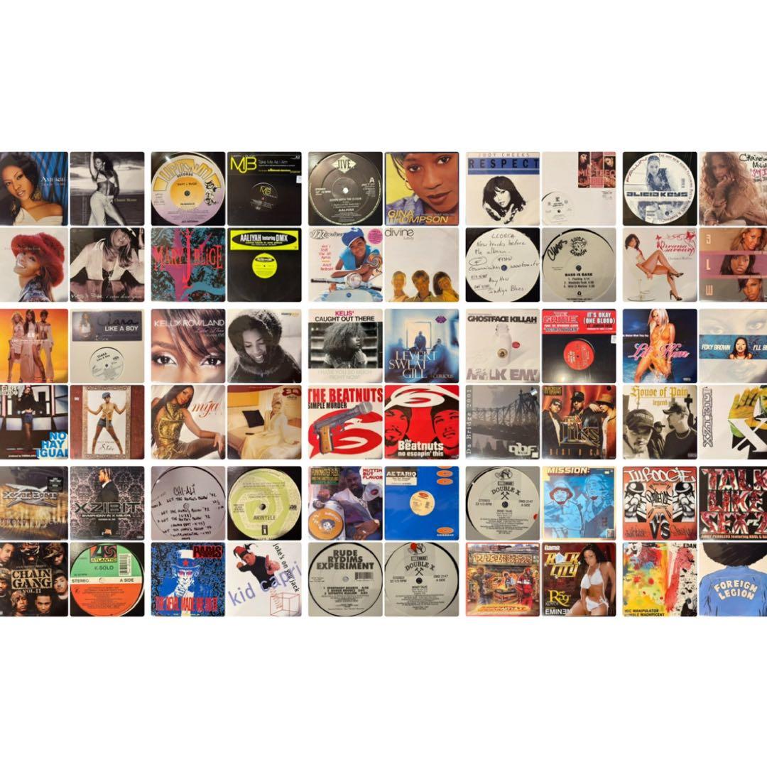 HIPHOP R&Bのレコード60枚セット 送料込み