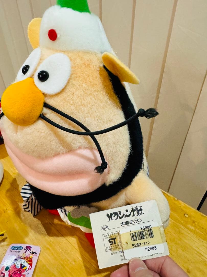 アニメキャラクターぬいぐるみハクション大魔王10体セット　激レア　当時物