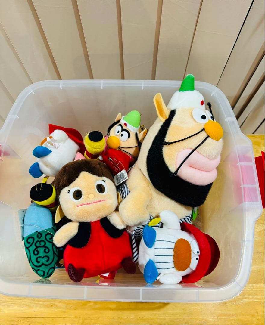 アニメキャラクターぬいぐるみハクション大魔王10体セット　激レア　当時物