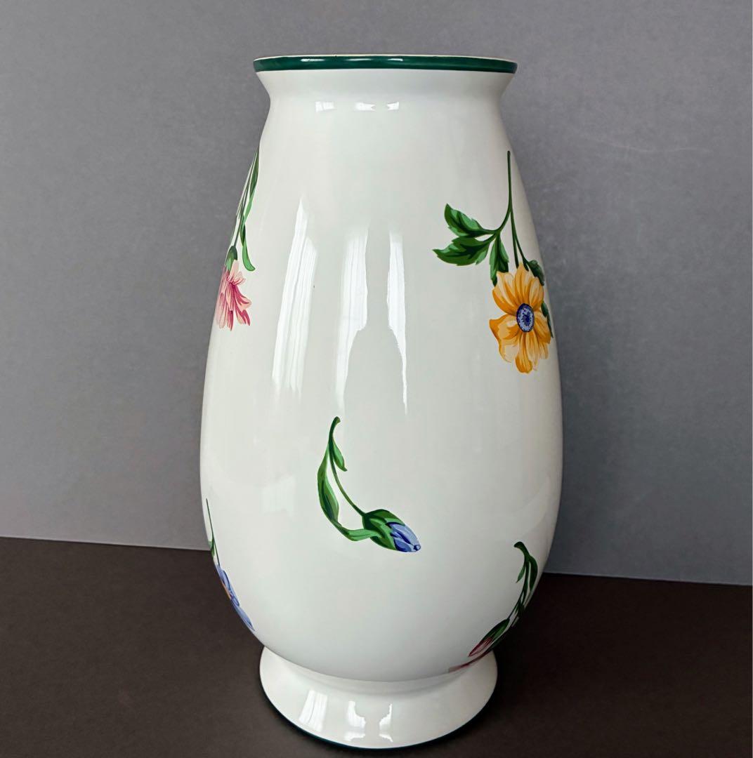 ティファニー シントラ フラワーベース 花柄 ヴィンテージ品