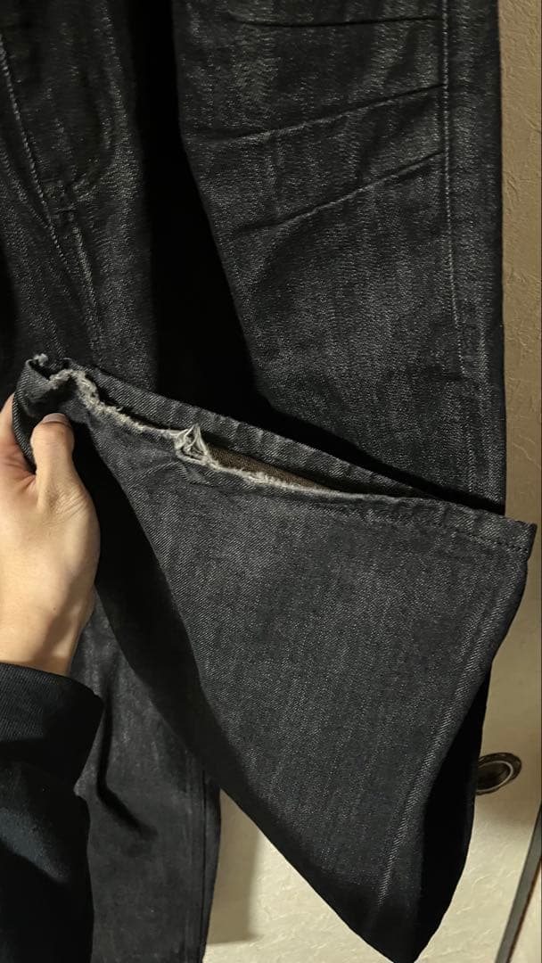 専用Trendt Vision Raw Baggy Denim Jeans