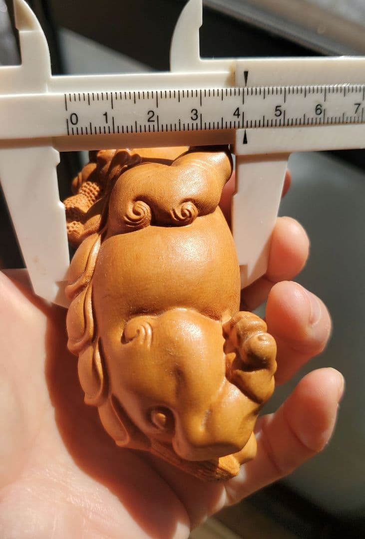 崖柏木 貔貅ちゃん親ペア