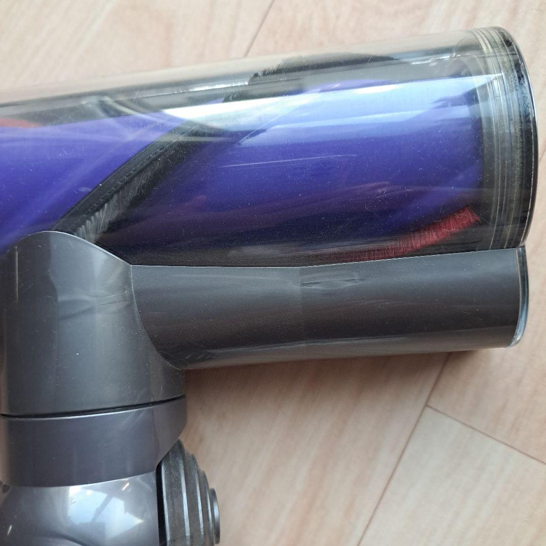 dyson 掃除機ヘッド 回転ブラシ 紫