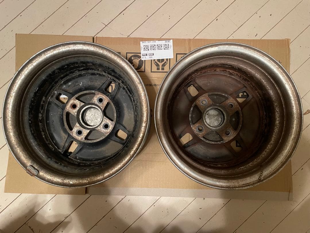 ホシノレーシング 5,5J +38 13インチ PCD114.3 2本