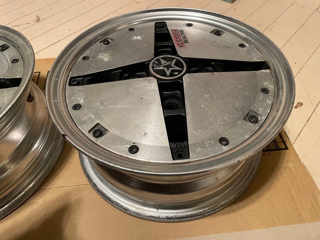 ホシノレーシング 5,5J +38 13インチ PCD114.3 2本