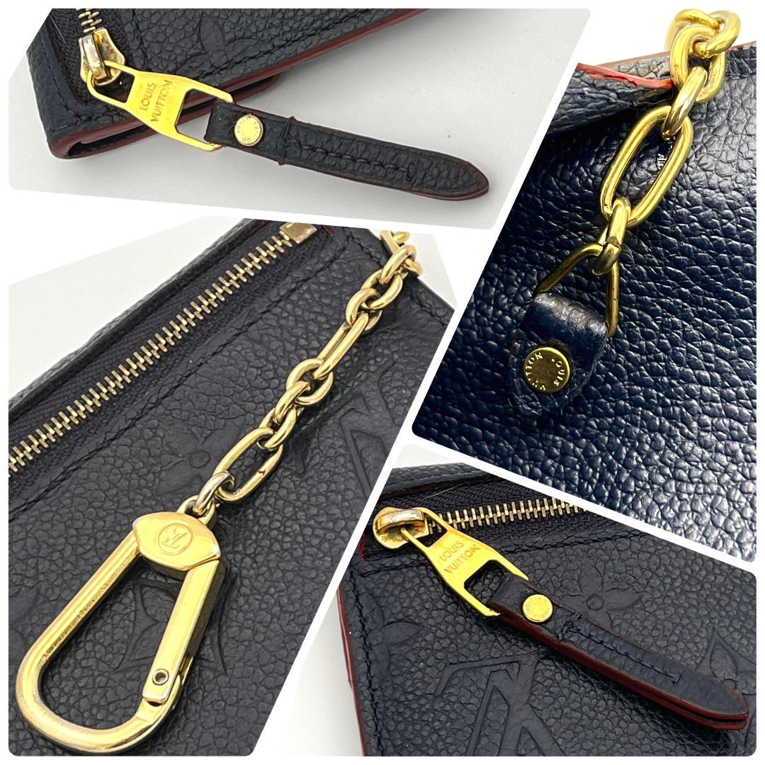 Rumi様　ヴィトン ケース ポシェットクレアンプラント マリーヌルージュ