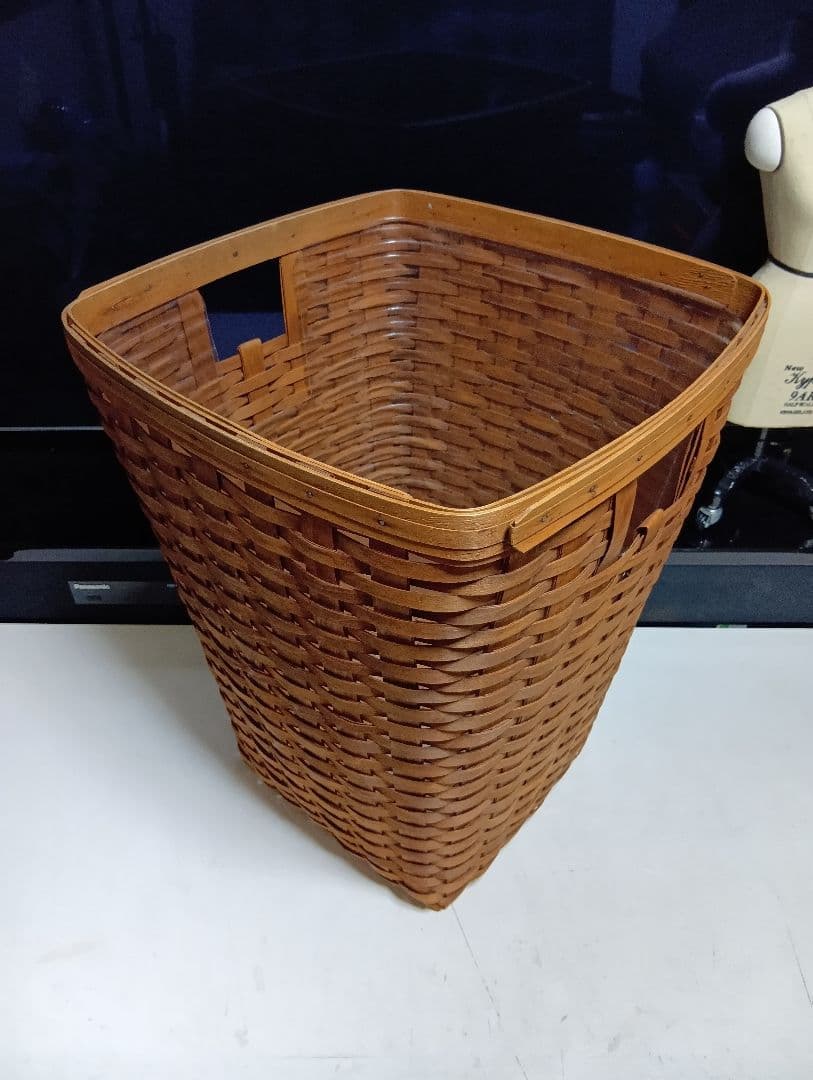 希少　1993年　ロンガーバーガー　大型　ラージサイズ　ランドリー　バスケット