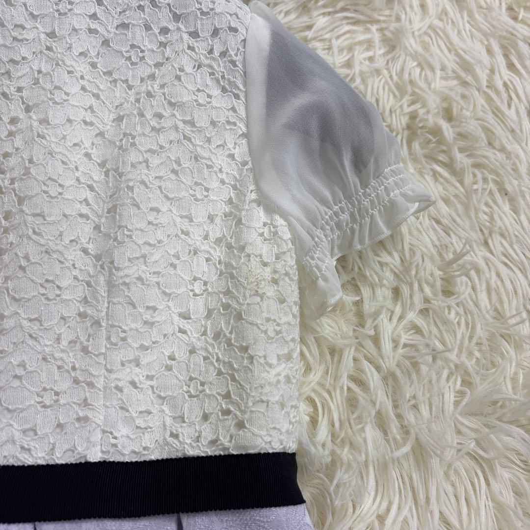 CHOPIN フラワージャガード　アンサンブルワンピース130 フレア